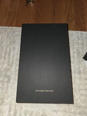 Genuine Range Rover Black Agift Box Empty